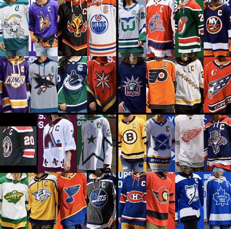 NHL, adidas reveal Reverse Retro jerseys for all 32。